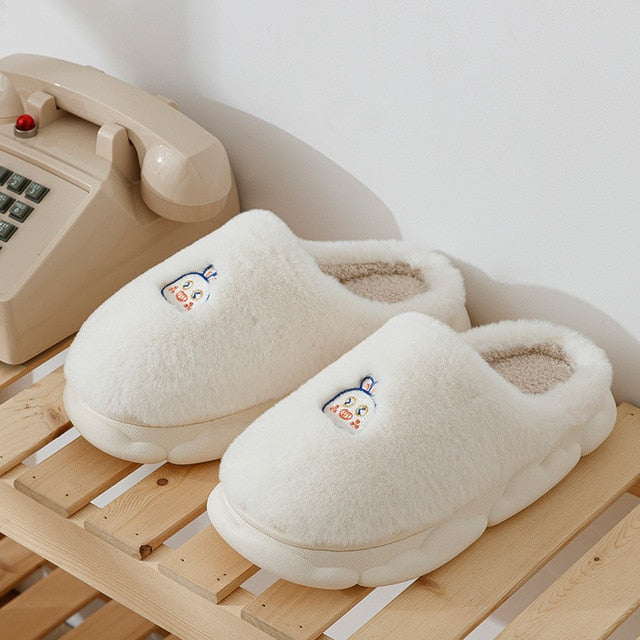 Winter Warm Fluffy Slippers for Women