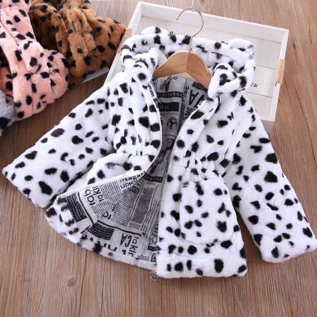 Fashion Hooded Coat for Girls