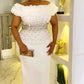 Elegant Wedding Party Long Dress Plus Size