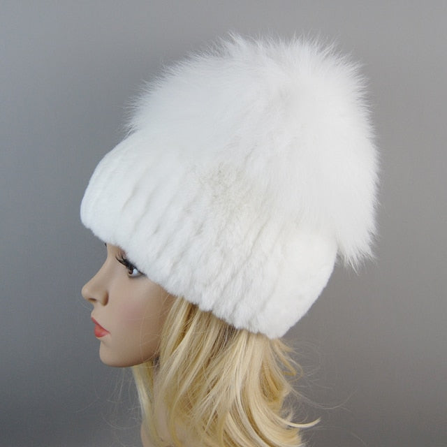Fur Warm Beanies Hat