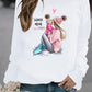 Super Mom Printed Hoodies Sweatshirt