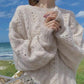 Hollow Pullover Sweater for Women