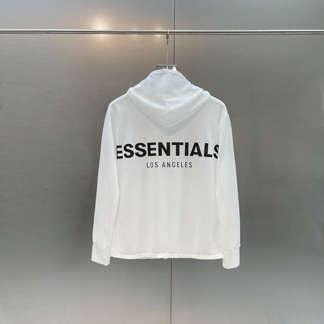 Essentials Sunscreen Clothing Thin breathable Mesh fabric Jacket