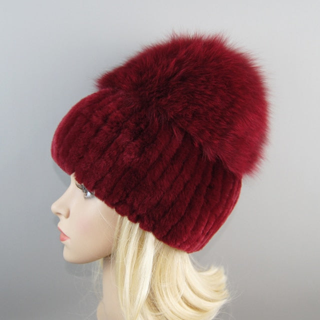 Fur Warm Beanies Hat