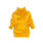 Turtleneck Knitted Sweaters Top for Girls