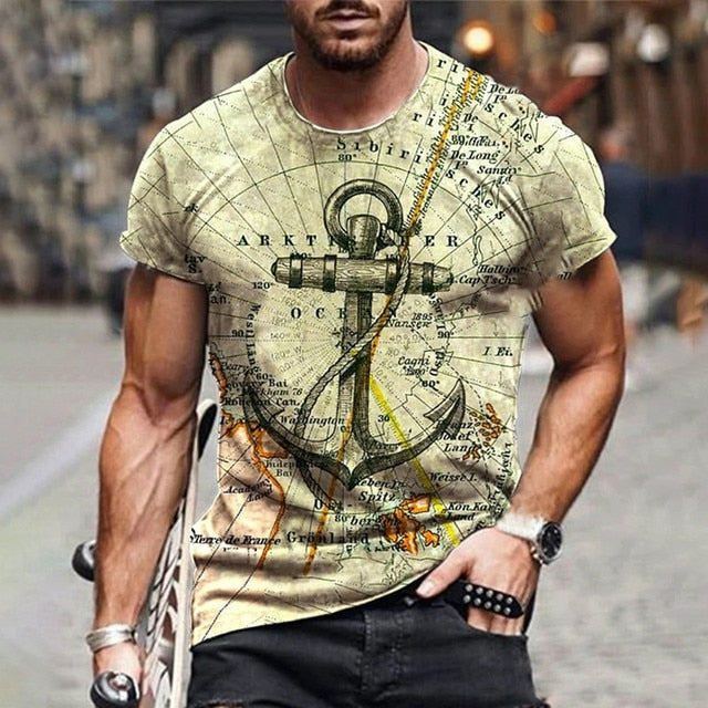 Vintage T-shirt top for Men
