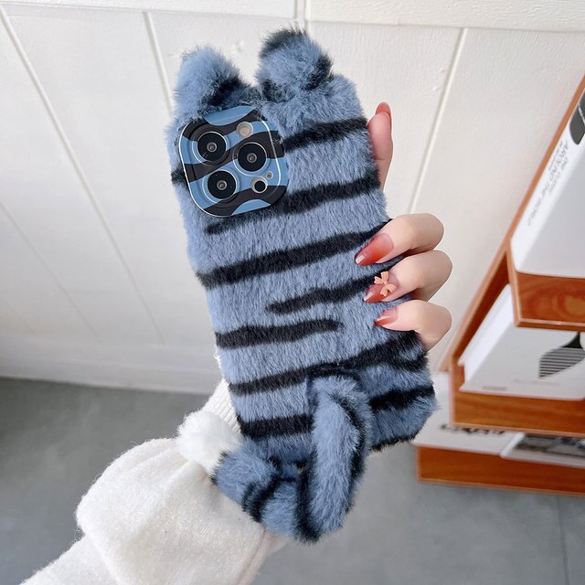 Cat Fluffy Phone Case