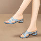 Soft Leather Sandals Shoes for Women