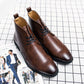 Ankle Boots Pu Leather Shoes For Men