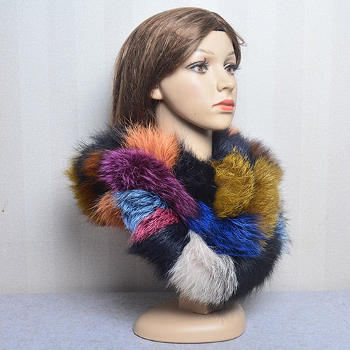 Luxury Winter Warmer Fur Neck Scarf