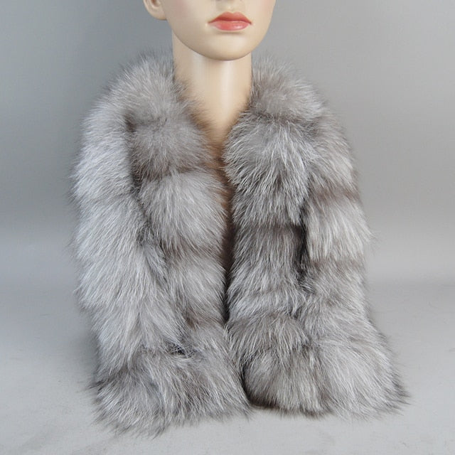 Fur Scarf Winter Warm Soft Neckerchief