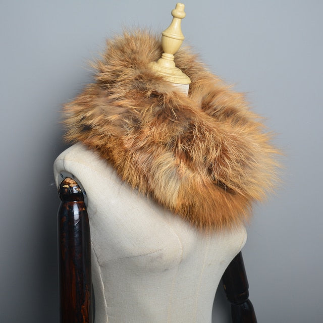 Luxury Winter Warmer Fur Neck Scarf