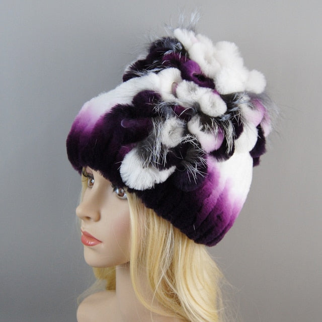 Fur Hat For Winter Cap Beanies