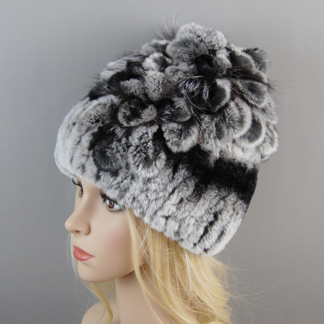 Fur Hat For Winter Cap Beanies