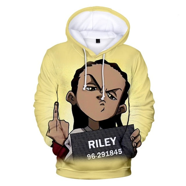 The Boondocks Hoodies Sweatshirt for Men