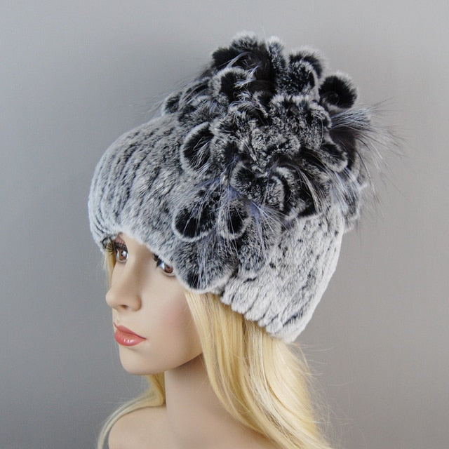 Fur Hat For Winter Cap Beanies