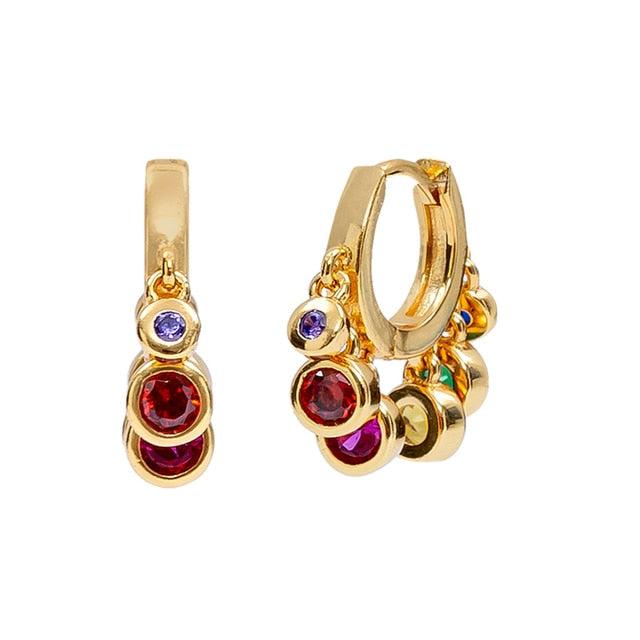 925 Sterling Silver Ear Buckle Small Hoop Earrings