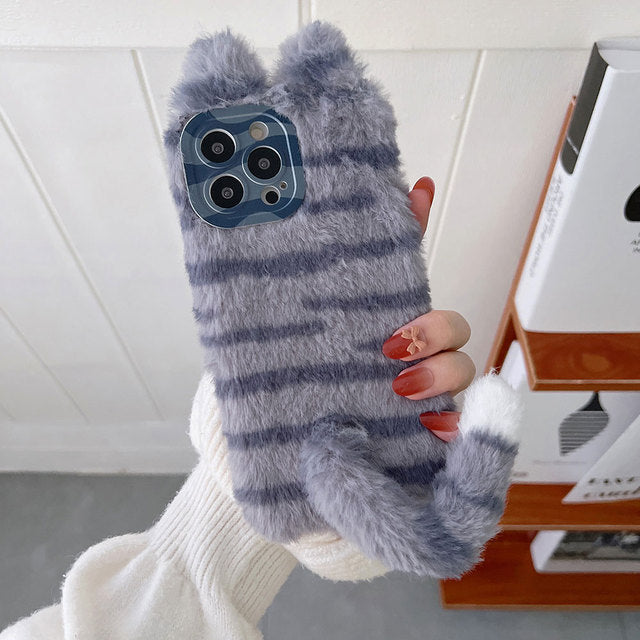 Cat Fluffy Phone Case