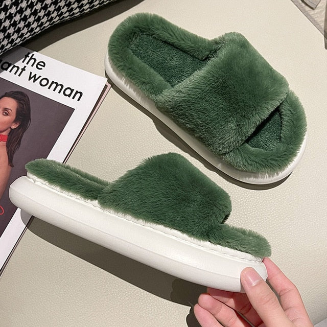 Fluffy Slippers for Women