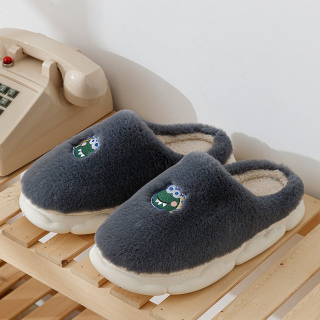 Winter Warm Fluffy Slippers for Women