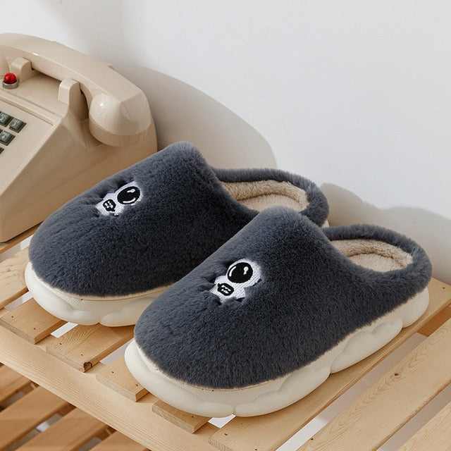 Winter Warm Fluffy Slippers for Women