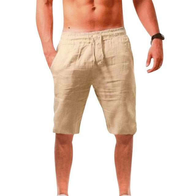 Cotton And Linen Comfortable Short