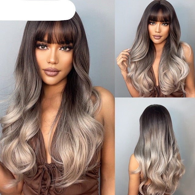 Curly Synthetic Wig for Women