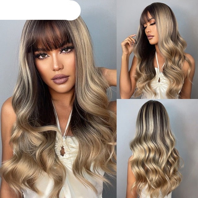 Curly Synthetic Wig for Women