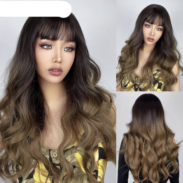 Curly Synthetic Wig for Women