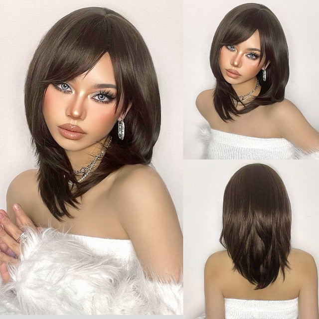 Colored Synthetic Wig For Women
