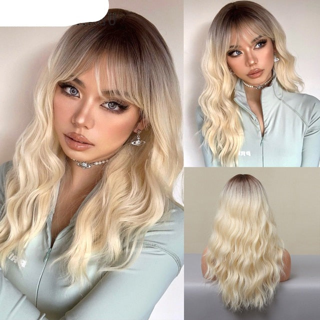 Curly Synthetic Wig for Women