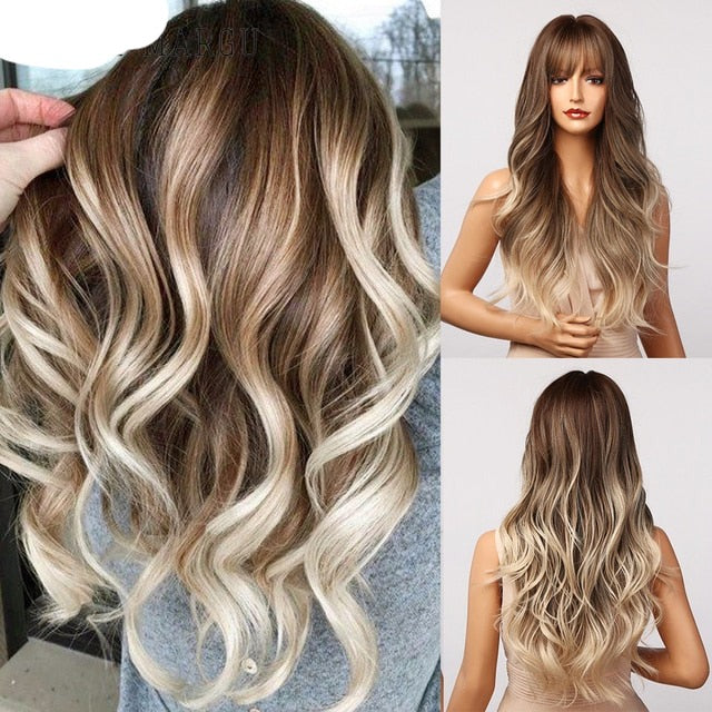 Curly Synthetic Wig for Women