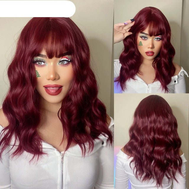 Curly Synthetic Wig for Women