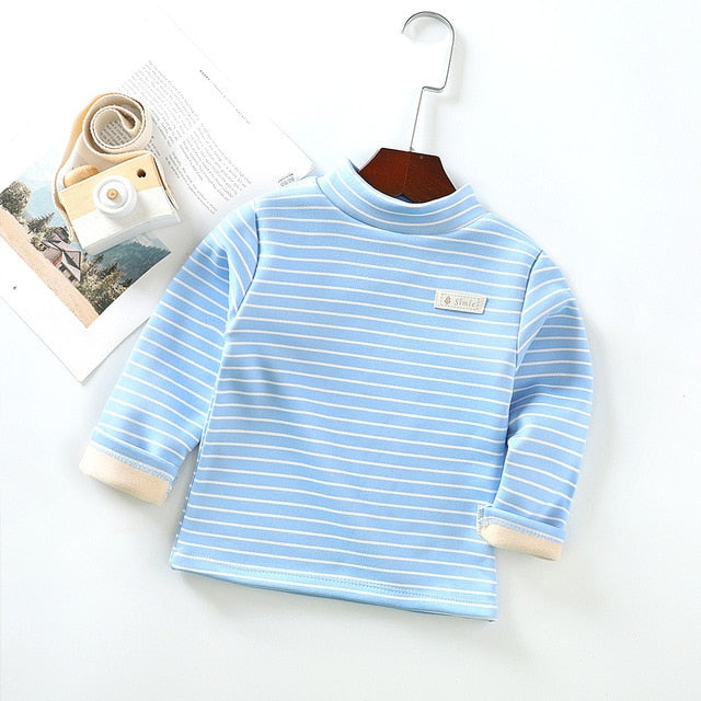 Turtleneck Warm Top for Boys