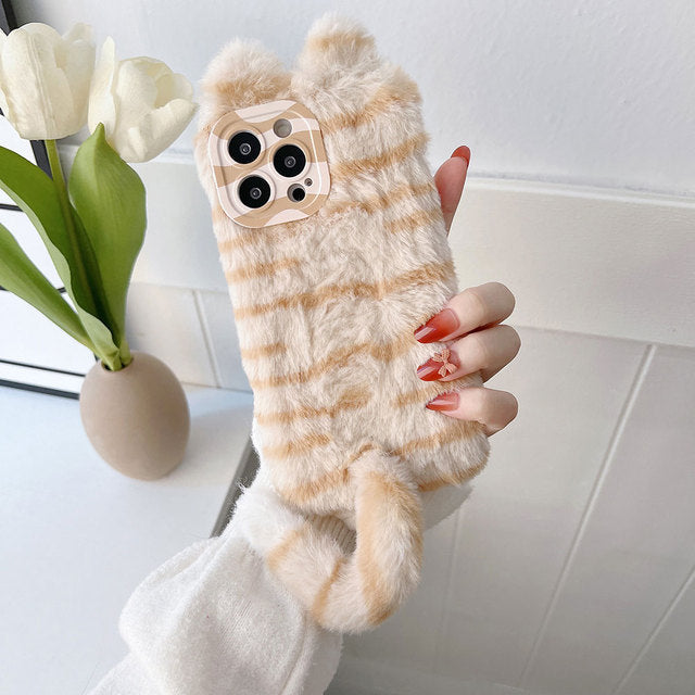 Cat Fluffy Phone Case