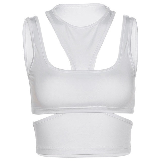 Vintage Y2k Halter Crop Top for Women
