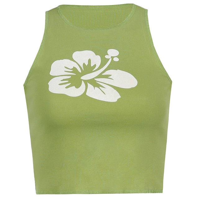 Vintage Y2k Halter Crop Top for Women