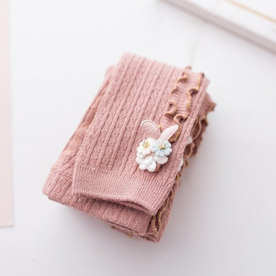 Thick Cotton Leggings Pants for Girls