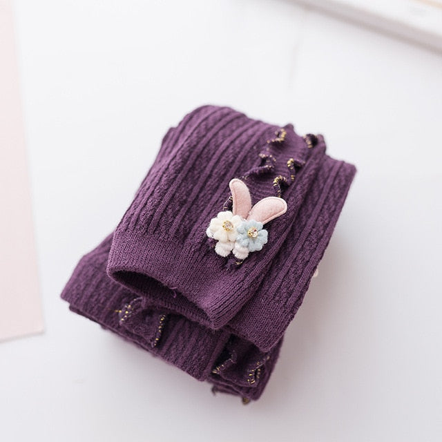 Thick Cotton Leggings Pants for Girls