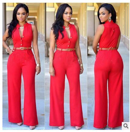 Sexy Sleeveless Jumpsuit for Women