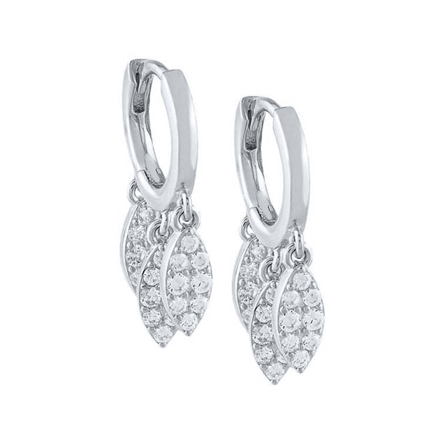 925 Sterling Silver Ear Buckle Small Hoop Earrings