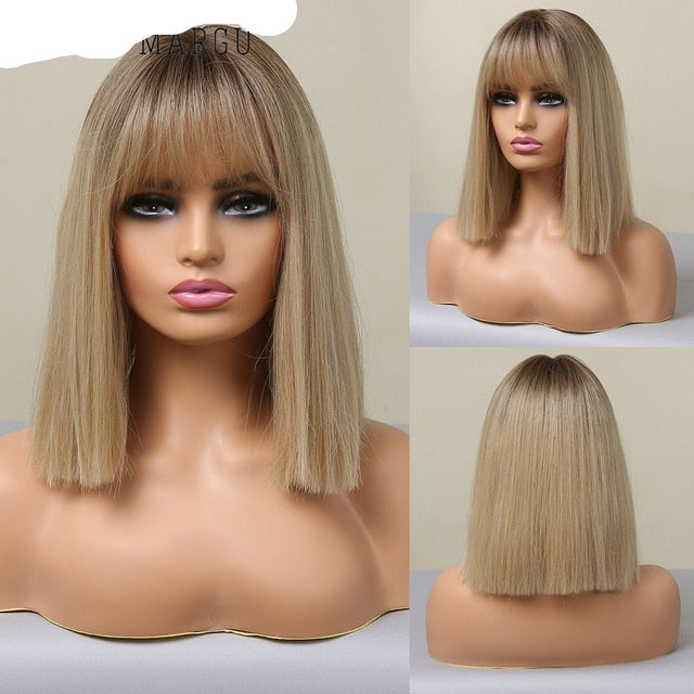 Colored Synthetic Wig For Women