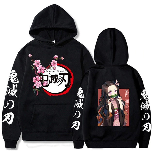 Kimetsu No Yaiba Anime Sweatshirt Hoodies for Women