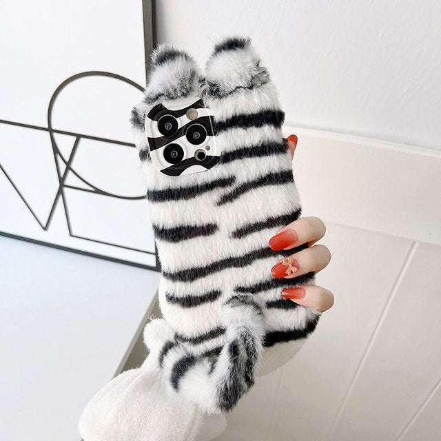 Cat Fluffy Phone Case