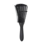 Detangling Exfoliating Hair Brush Massager Hair Comb for Curly Natural Hair, Afro America/African Hair Textured 3a to 4c Kinky Wavy/Curly/Wet/Dry/Oil/Thick/Long Hair for Men Women and Children.