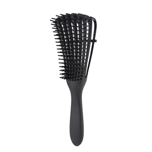 Detangling Exfoliating Hair Brush Massager Hair Comb for Curly Natural Hair, Afro America/African Hair Textured 3a to 4c Kinky Wavy/Curly/Wet/Dry/Oil/Thick/Long Hair for Men Women and Children.