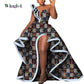 Dashiki African Mermaid Dress, Ankara Gown, African maxi mermaid, African prom dress, African prom 2024