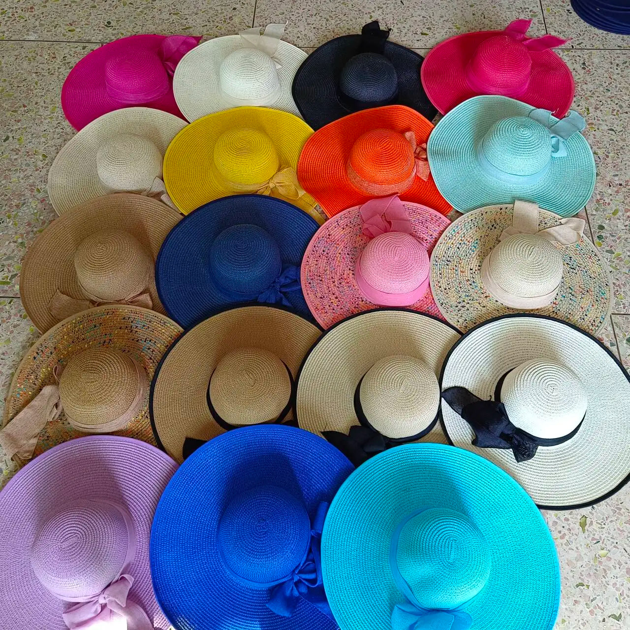 Summer 2025 Large Brim Straw Sun Hat – Foldable Outdoor Travel Beach Hat with UV Protection