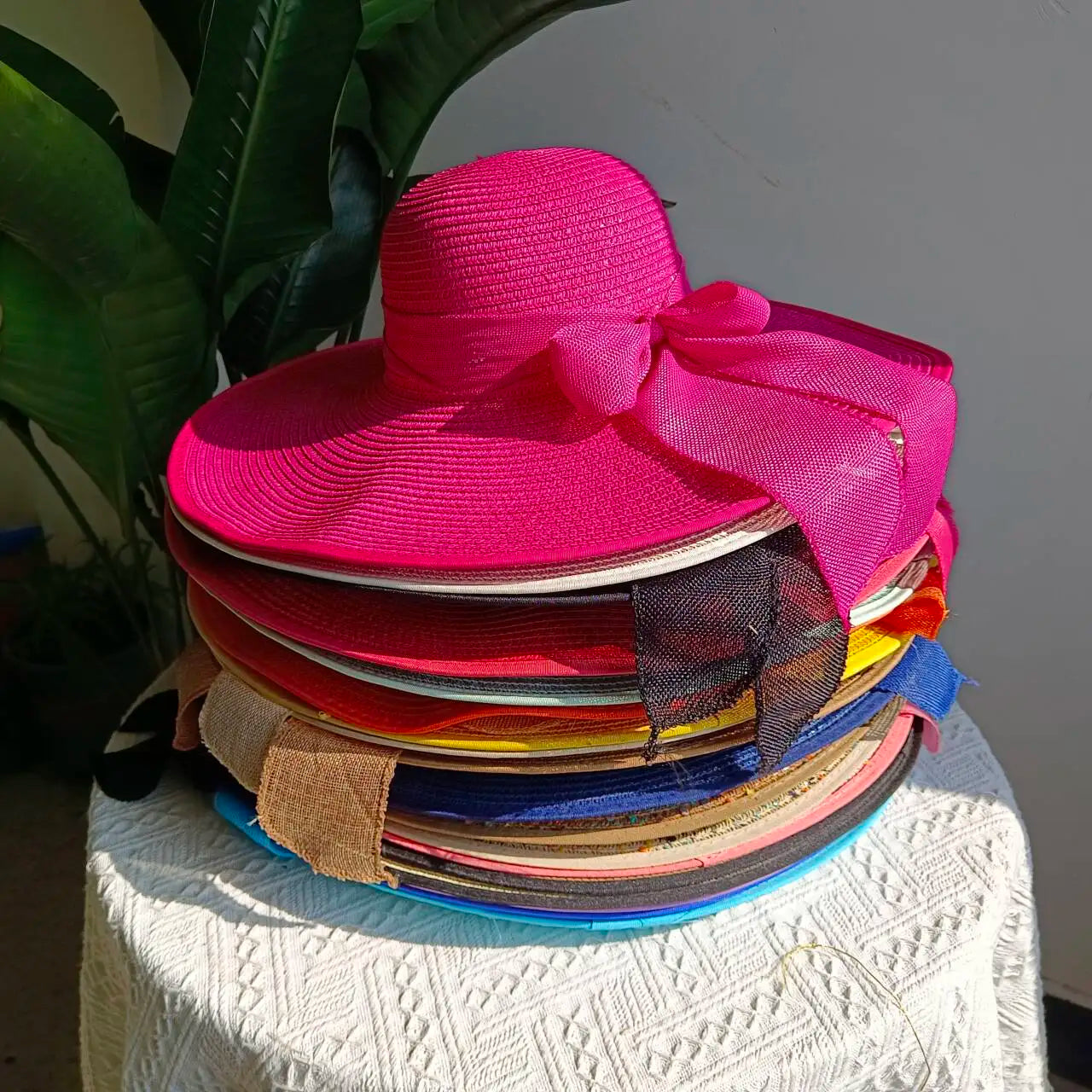 Summer 2025 Large Brim Straw Sun Hat – Foldable Outdoor Travel Beach Hat with UV Protection