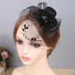 Mini Vintage Top Hat Fascinator – Cute Mesh Headdress for Women & Girls, Stage, Birthday, Tea Party & Photo Shoot